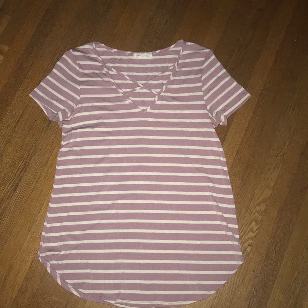 Cris cross short sleeve tee